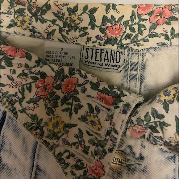 Vintage 80’s Steffano Word Wide Denim Set - Picture 5 of 7